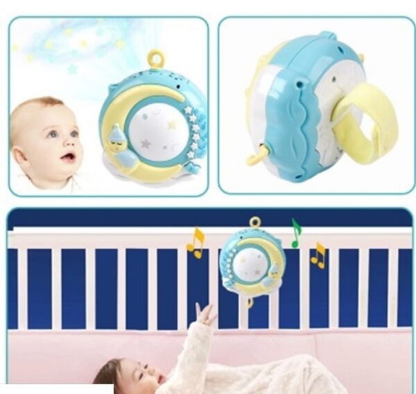 Baby Rattles Crib Mobiles Toy Holder Rotating Mobile Bed Bell Musical Box Projection Newborn Infant Baby Boy Toys - Image 7