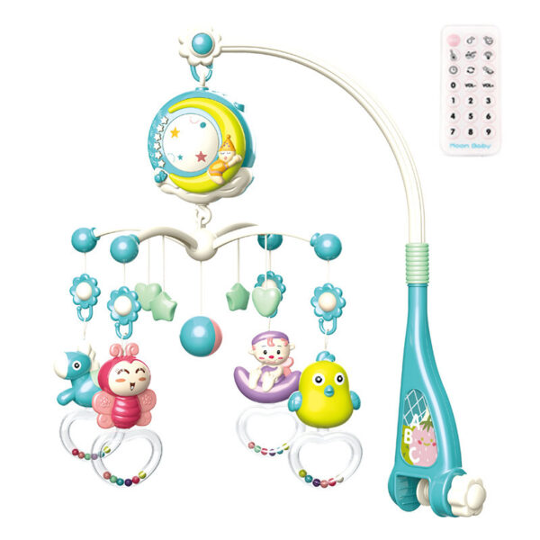 Baby Rattles Crib Mobiles Toy Holder Rotating Mobile Bed Bell Musical Box Projection Newborn Infant Baby Boy Toys - Image 8