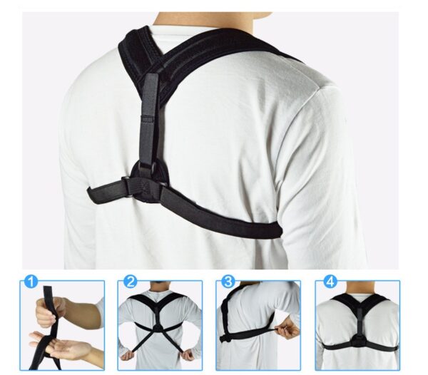 Medical Clavicle Posture Corrector Lower Back Correction Belt For Children - Image 4