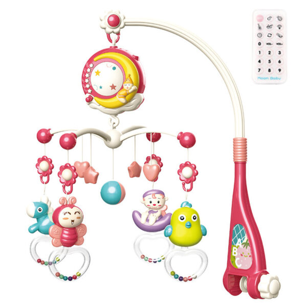 Baby Rattles Crib Mobiles Toy Holder Rotating Mobile Bed Bell Musical Box Projection Newborn Infant Baby Boy Toys - Image 9