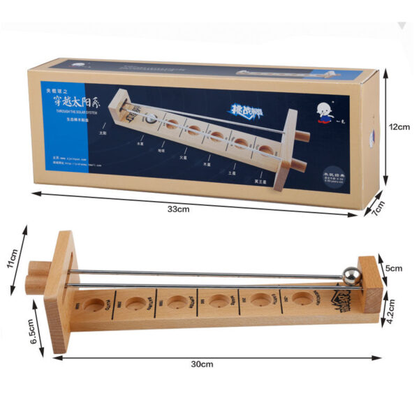 Table Game Pincers Ball Wooden - Image 2