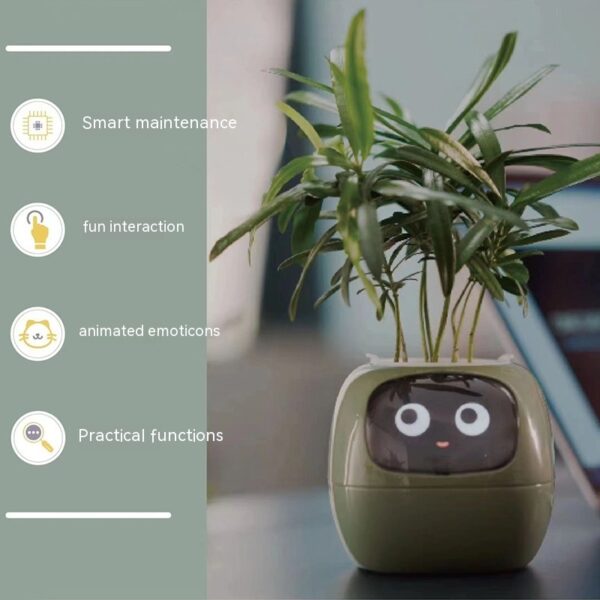 Smart Planter Endless Fun Over 49 Rich Expressions 7 Smart Sensors And AI Chips Make Raising Plants Easy And Fun - Image 4