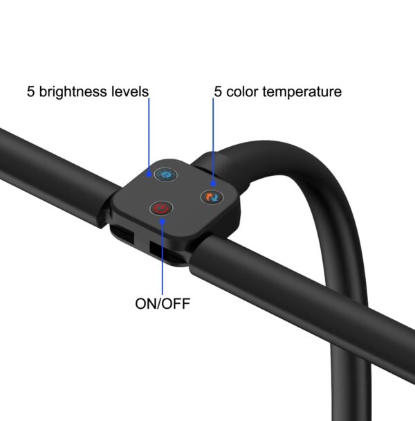 LED Eye Protection Clip Lamp Learning And Reading Work - Image 5