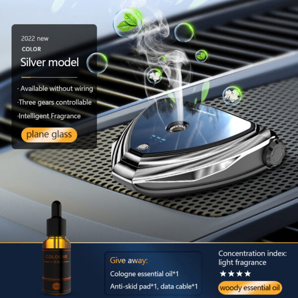 Fashion Smart Car Air Purifier Aromatherapy - Image 5