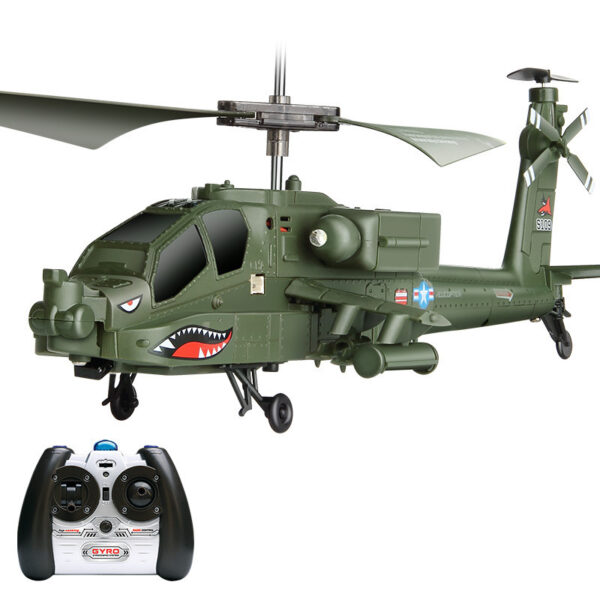 Fighter anti-fall remote control helicopter drone Apache aircraft toy - Image 3