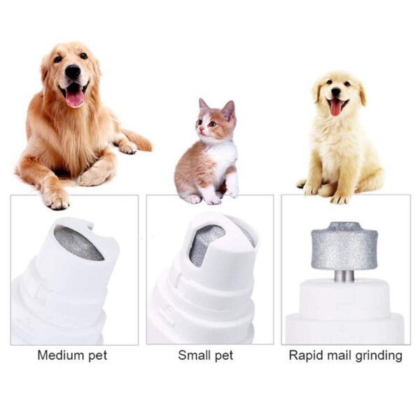 Pet Nail Polisher Cat Dog Electric Clipper - Image 5