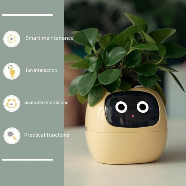 Smart Planter Endless Fun Over 49 Rich Expressions 7 Smart Sensors And AI Chips Make Raising Plants Easy And Fun - Image 2